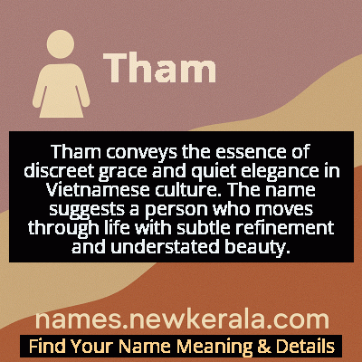 Tham Name Meaning and Origin
