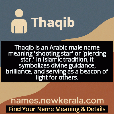 Thaqib Name Meaning and Origin