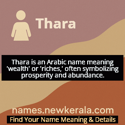 Thara Name Meaning and Origin