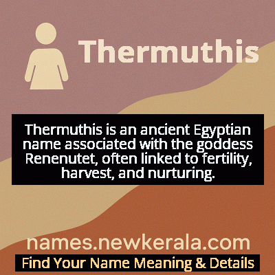 Thermuthis Name Meaning and Origin
