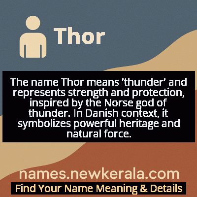 Thor Name Meaning and Origin