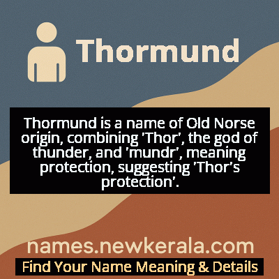 Thormund Name Meaning and Origin