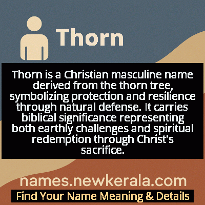 Thorn Name Meaning and Origin