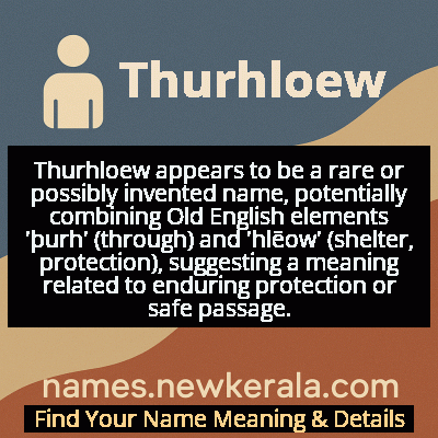 Thurhloew Name Meaning and Origin