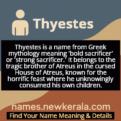 Thyestes Name Meaning and Origin