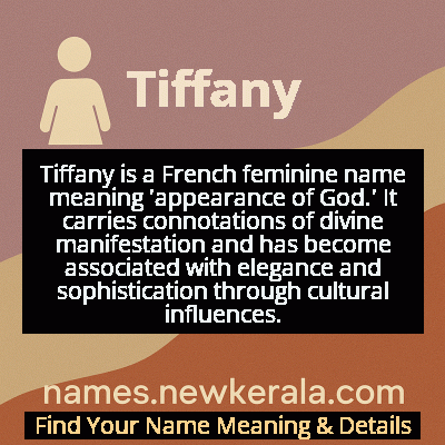 Tiffany Name Meaning and Origin