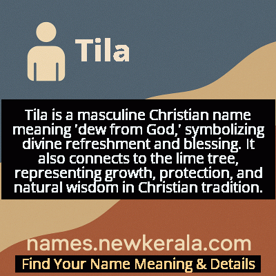 Tila Name Meaning and Origin