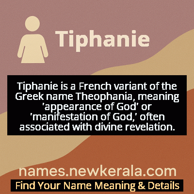 Tiphanie Name Meaning and Origin