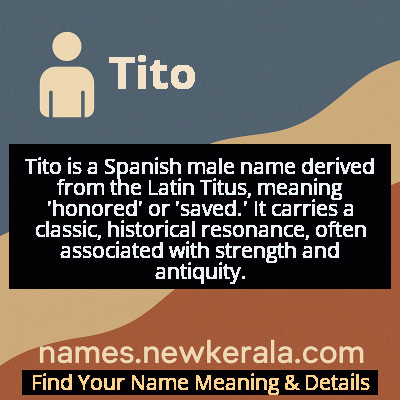 Tito Name Meaning and Origin