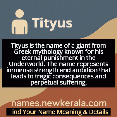 Tityus Name Meaning and Origin