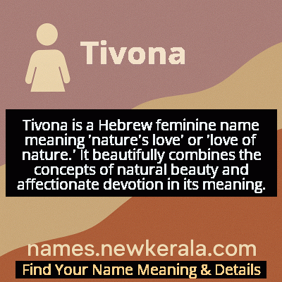 Tivona Name Meaning and Origin