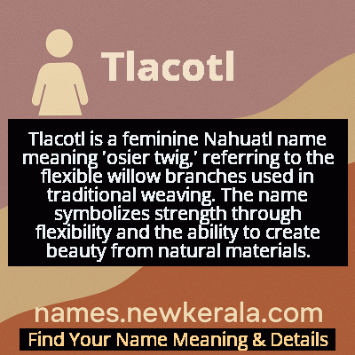 Tlacotl Name Meaning and Origin