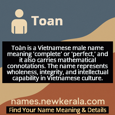 Toan Name Meaning and Origin