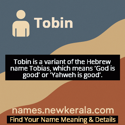 Tobin Name Meaning and Origin