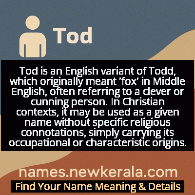 Tod Name Meaning and Origin