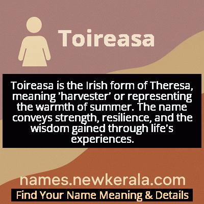 Toireasa Name Meaning and Origin