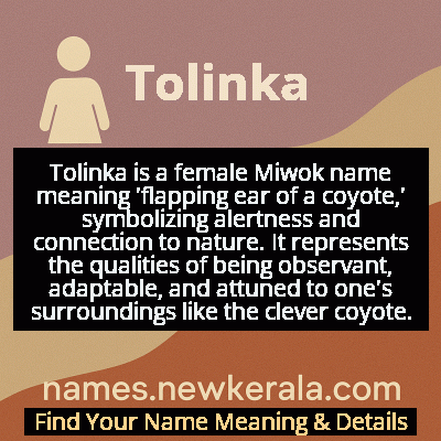 Tolinka Name Meaning and Origin