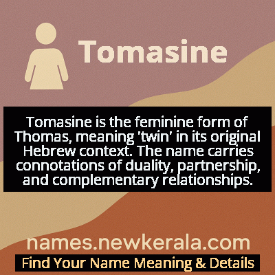 Tomasine Name Meaning and Origin