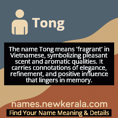 Tong Name Meaning and Origin