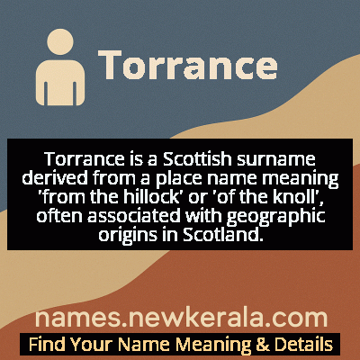Torrance Name Meaning and Origin