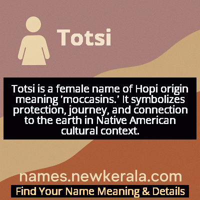 Totsi Name Meaning and Origin