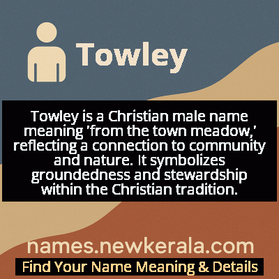 Towley Name Meaning and Origin