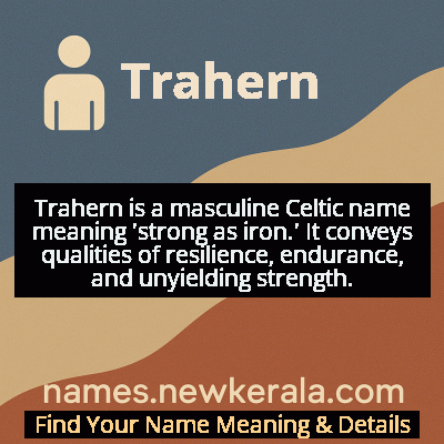 Trahern Name Meaning and Origin