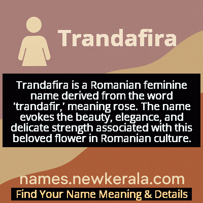 Trandafira Name Meaning and Origin