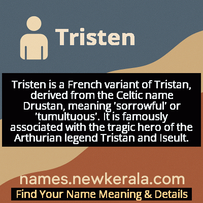 Tristen Name Meaning and Origin