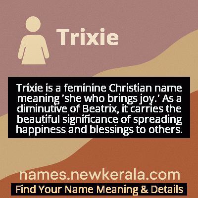 Trixie Name Meaning and Origin