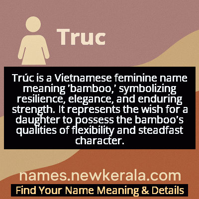 Truc Name Meaning and Origin