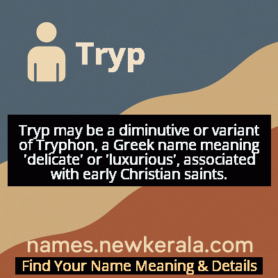 Tryp Name Meaning and Origin