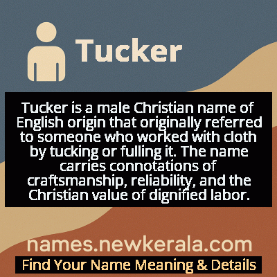 Tucker Name Meaning and Origin