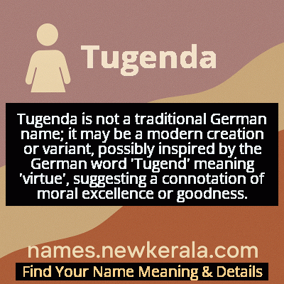 Tugenda Name Meaning and Origin