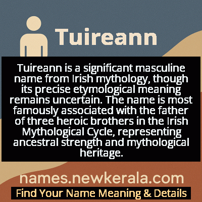 Tuireann Name Meaning and Origin