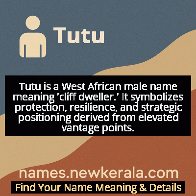 Tutu Name Meaning and Origin