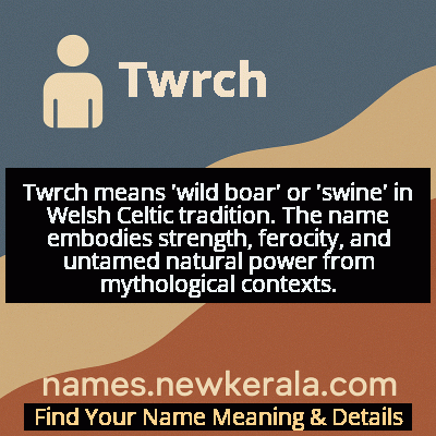 Twrch Name Meaning and Origin