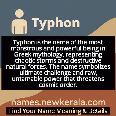 Typhon Name Meaning and Origin
