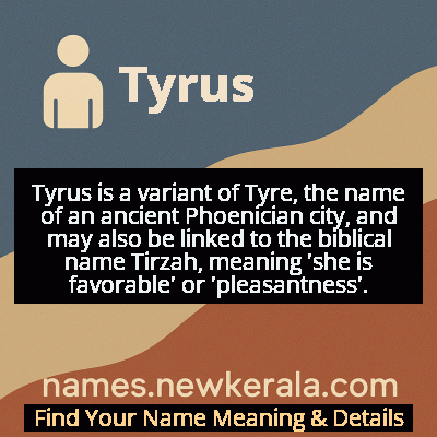 Tyrus Name Meaning and Origin