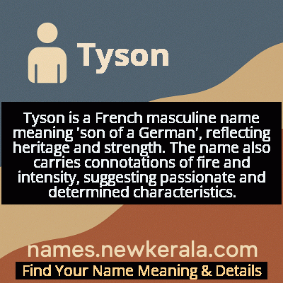 Tyson Name Meaning and Origin
