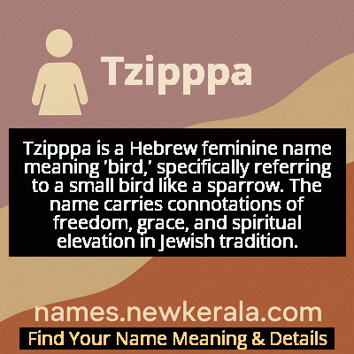 Tzipppa Name Meaning and Origin