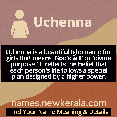 Uchenna Name Meaning and Origin