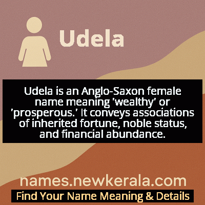 Udela Name Meaning and Origin