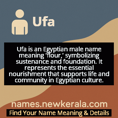 Ufa Name Meaning and Origin