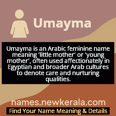 Umayma Name Meaning and Origin