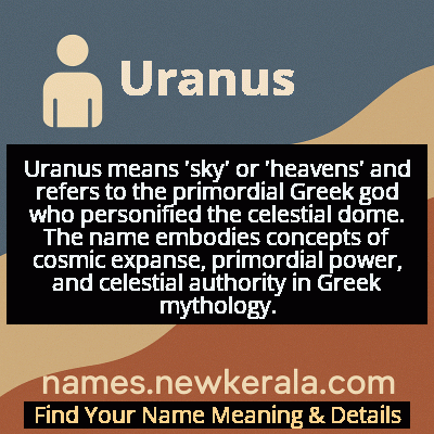 Uranus Name Meaning and Origin