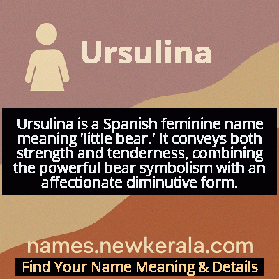 Ursulina Name Meaning and Origin