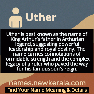 Uther Name Meaning and Origin