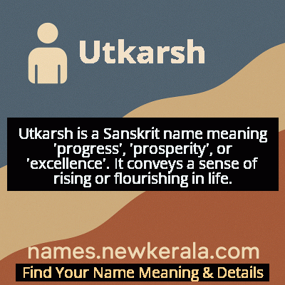 Utkarsh Name Meaning and Origin