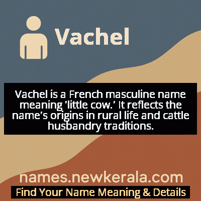 Vachel Name Meaning and Origin